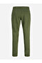 Elastic Cuffed Solid Joggers with Drawstring - 7