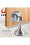 KAK 304 Stainless Steel Door Stopper Nail-free Sticker Silver Magnetic Door Stop Door Catch Wall ...