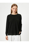 Oversize Knitwear Sweater Long Crew Neck - 3