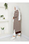 Wonderful Striped Knitwear Dress - 6