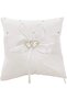 Ring Cushion Wedding Cushion Wedding Ring Cushion with Satin Wedding Decoration with Double Heart... - 7