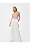 Deep U-Neck Viscose Tank Top - Thick Straps and Ribbed