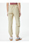 Cargo Jogger Pants Chain Detailed High Waist Cotton - 4