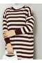Wonderful Striped Knitwear Dress - 7