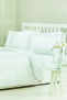 Line King Size Satin Duvet Cover Set