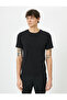 Stretchy Slim Fit Cotton Long Hip Short Sleeve T-Shirt - 3