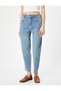 Mom Fit Jeans Standard Waist Pocket Cotton - Mom Jean - 3