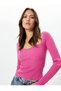 Knitwear Sweater Sweetheart Collar Ribbed