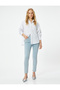Slim Fit High Waist Jeans Cotton with Stretchy Pockets - Carmen Skinny Jeans