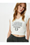 Short Sleeve Sweatshirt V-Neck Printed