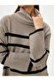 Oversize Turtleneck Sweater Knitwear Long Sleeve Ribbed - 5