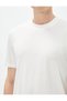 Basic T-Shirt Slim Fit Crew Neck Cotton - 5