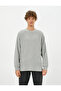 4wam70058mk 037 Gray Men's Cotton Jersey Sweater - 3
