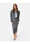 Midi Pencil Skirt Button Detailed Normal Waist - 2
