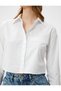 Crop Pocket Detailed Cotton Shirt - 5