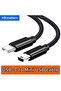 كابل USB C إلى Mini USB بطول 0.5 متر، كابل USB C مضفر إلى Mini-USB مزود بخمسة دبابيس OTG، كابل مزامنة بيانات للشحن - 7