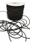 Black Paracord Bracelet Lanyard - 1.5 Mm, 45 Meters