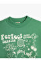 Sweatshirt Long Sleeve Crew Neck Printed Raised - 3