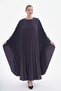 Anthracite Medina Silk Soley Standard Butterfly Model Ferace Dress Available in Sizes 36 to 60 - 3