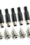 5.5X2.5 Each 5PCS 10PCS 5Pair 5.5x2.1mm 5.5x2.5mm DC Power Plug Male Female Jack Socket Nut Panel Mo - 5