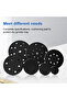 SEAMETAL 2pcs Interface Pad 5 Inch 8 Holes Hook and Loop Soft Sponge Cushion Buffer Pads for Sand... - 3