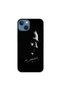 Apple iPhone 13 Compatible Case Mustafa Kemal Atatürk Black Silicone Case (Printed)