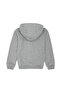 Children's Gray Melange Basic Hooded Sweatshirt 50269420-Vr086 - 2