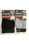 Men's Combed Cotton Boxer 4-Pack 4 Colors (Black-Gray-Smoked-Anthracite) - 3