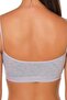 Women's Thin Strap Padded Bustier Half Tank Top Bra Set of 3 - 5