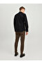 قميص سادة بقصّة Slim Fit مع ياقة - 2