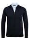 Striped Knitwear Men's Knitwear Jacket Zippered Pocket Detailed Patterned Sleeves and Waist Elastic Steel Knit - 5004K