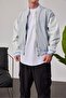 Men's Jean Trousers Washable Seasonal Blue Loose Fit Denim - 4