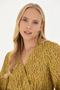 Women's Neon Yellow Woven Dress 50271175-Vr168 - 3