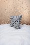 Pastel Tasseled Throw Pillow Cover Gray Color -43X43Cm - Modern and Joyful Design - 5