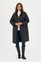 Women's Black Coat 50271204-Vr046