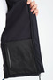 Men's navy softshell jacket Waterproof and Windproof mock neck fleece inside 3-pocket Outdoor & sports - 3