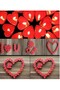 Love Package Mega Package- Dried Rose Petals-Heart Candle- Heart Foil Balloon- Surprise Romantic Love Package - 2