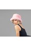 3 Pieces of Stylish Women's Plush Bucket Fisherman Bucket Winter Hat Set of 3 - 8