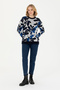 Women's Cream Crew Neck Sweater 50272036-Vr071 - 4