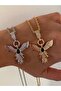Steel Twist Chain Phoenix Necklace - 2