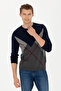 Men's Navy Blue Sweater 50272123 -Vr033 - 3