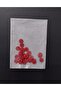 Brick Color 1.4 cm Diameter Polyester Button 30 Pieces. - 4