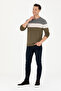 Men's Khaki Sweater 50272119 -Vr027 - 4