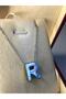Letter R Three-Dimensional White Steel Women's Necklace in Light Box • for Lover • for Wife • for Mother • for Friend Necklace - 5