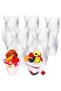 40Pcs 20/40PCS100ML Disposable Plastic Dessert Cups Birthday Transparent Party ice Cream Home Christ - 7