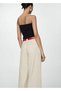 Koton Strapless Blouse - 4