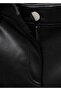 Leather look shorts - 5