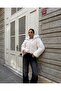 Zippered Faux Fur Premium Jacket - 2