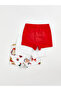Baby Girl Boxer with Elastic Waist 3-Piece - 2