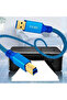 كابل بيانات USB 3.0 بطول 2 متر من النوع A إلى B، نحاس نقي، عالي السرعة لنقل البيانات، مناسب للطابعات والكمبيوتر. - 4